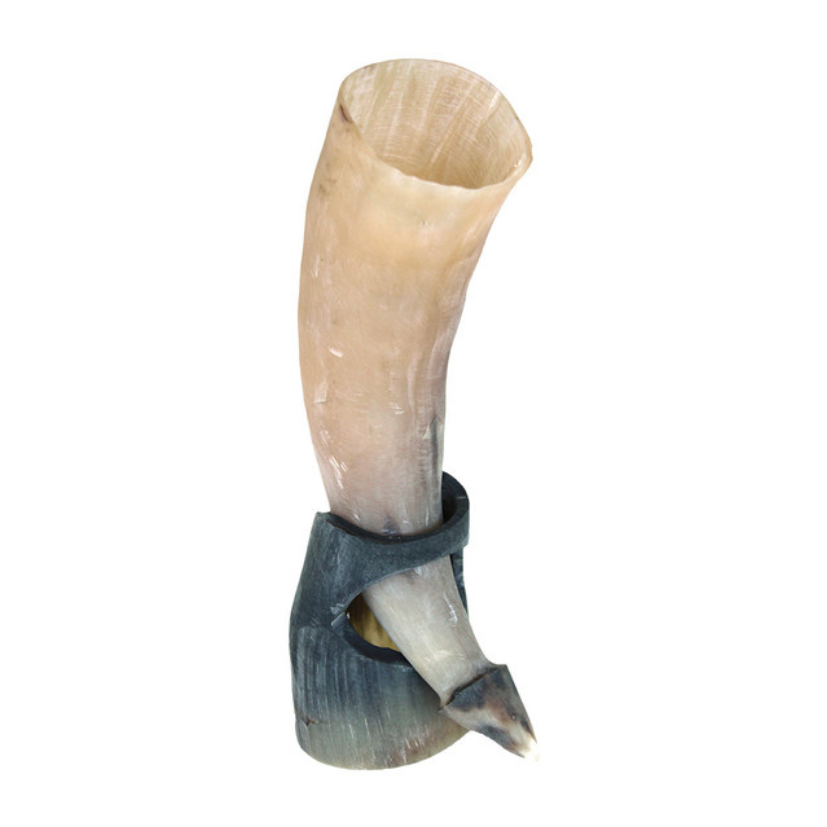 AFRICAN HORN TRADITIONAL BEER CUP image 0